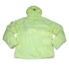 Load image into Gallery viewer, Stone Island Yellow Garment Dyed Crinkle Reps NY Down Coat
