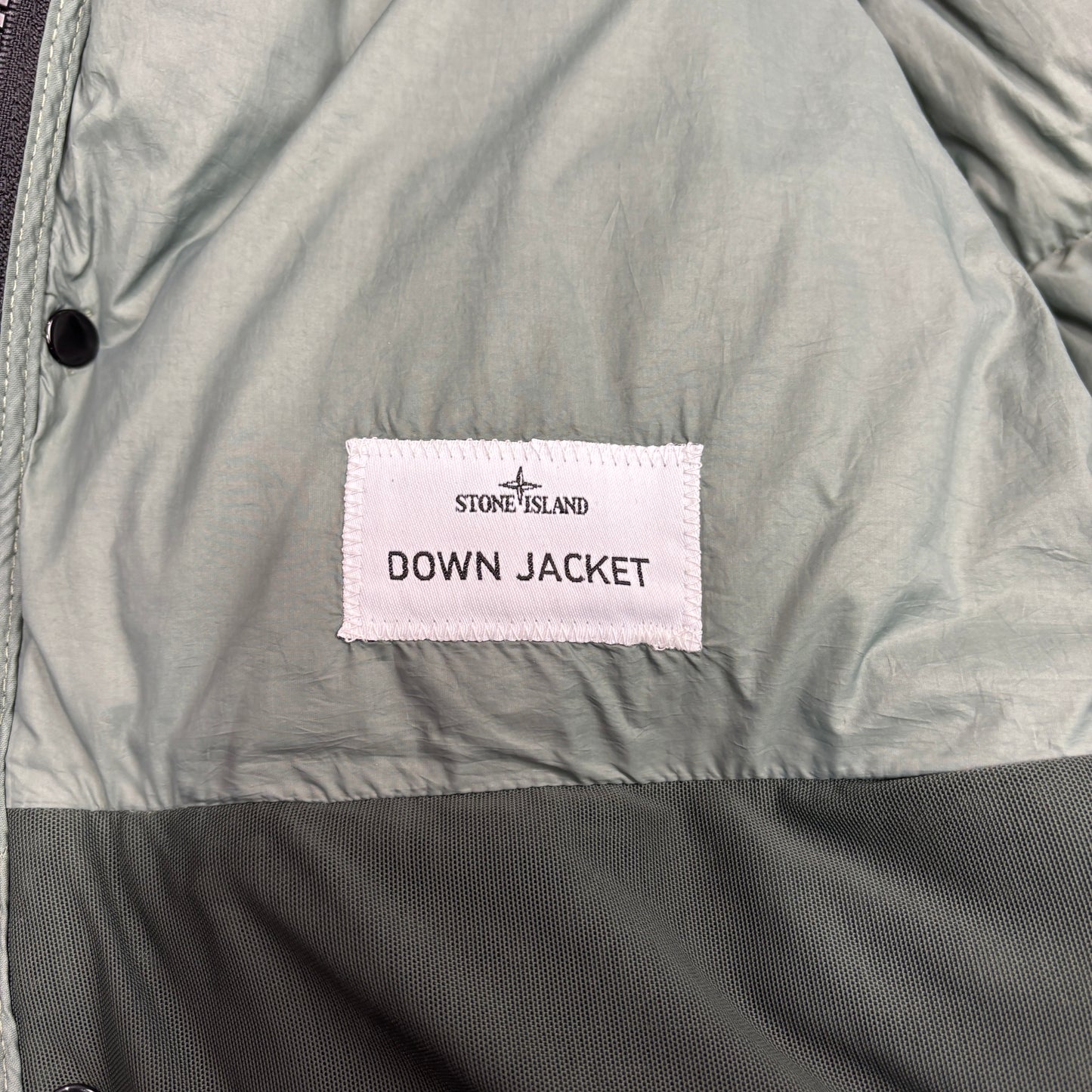 Stone island Black Ripstop Gore-Tex with Paclite Product Technology with Removable Down Gilet Jacket