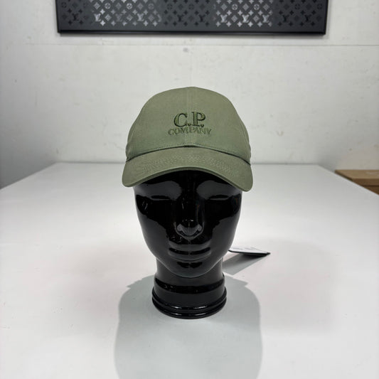 CP Company Military Green Logo Embroidery double Goggle Hat