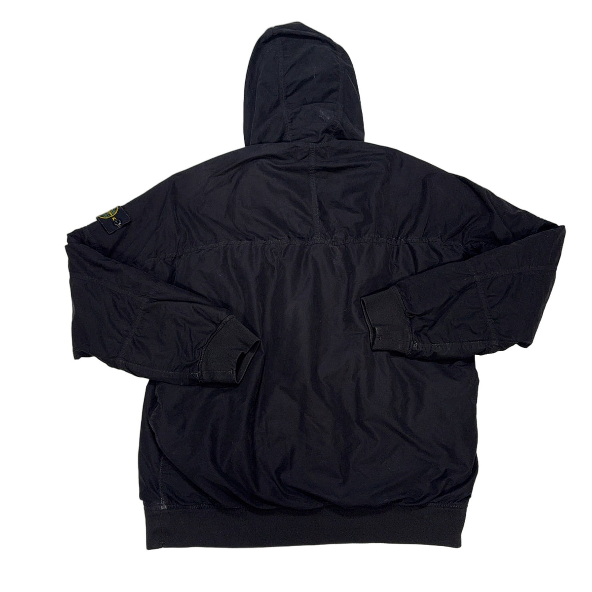 Stone Island David Light-TC with Micropile Hooded Anorak – Black