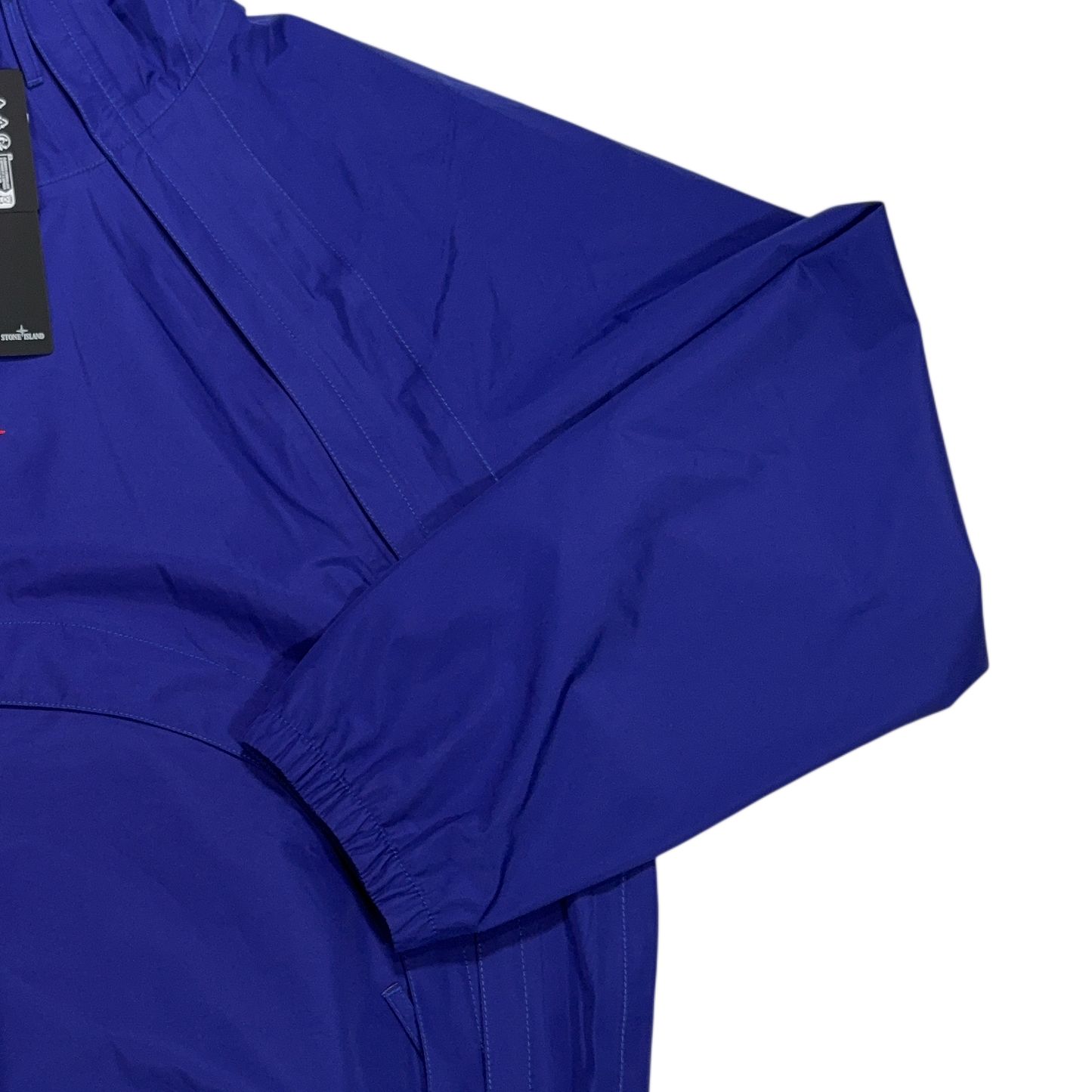 Stone Island 3L Gore-Tex In Recycled Polyester Blue Hooded Jacket
