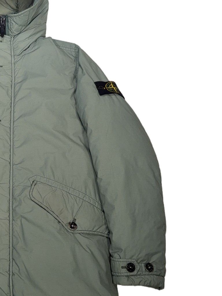 Stone Island Naslan Light Watro Down-TC Hooded Parka – Green