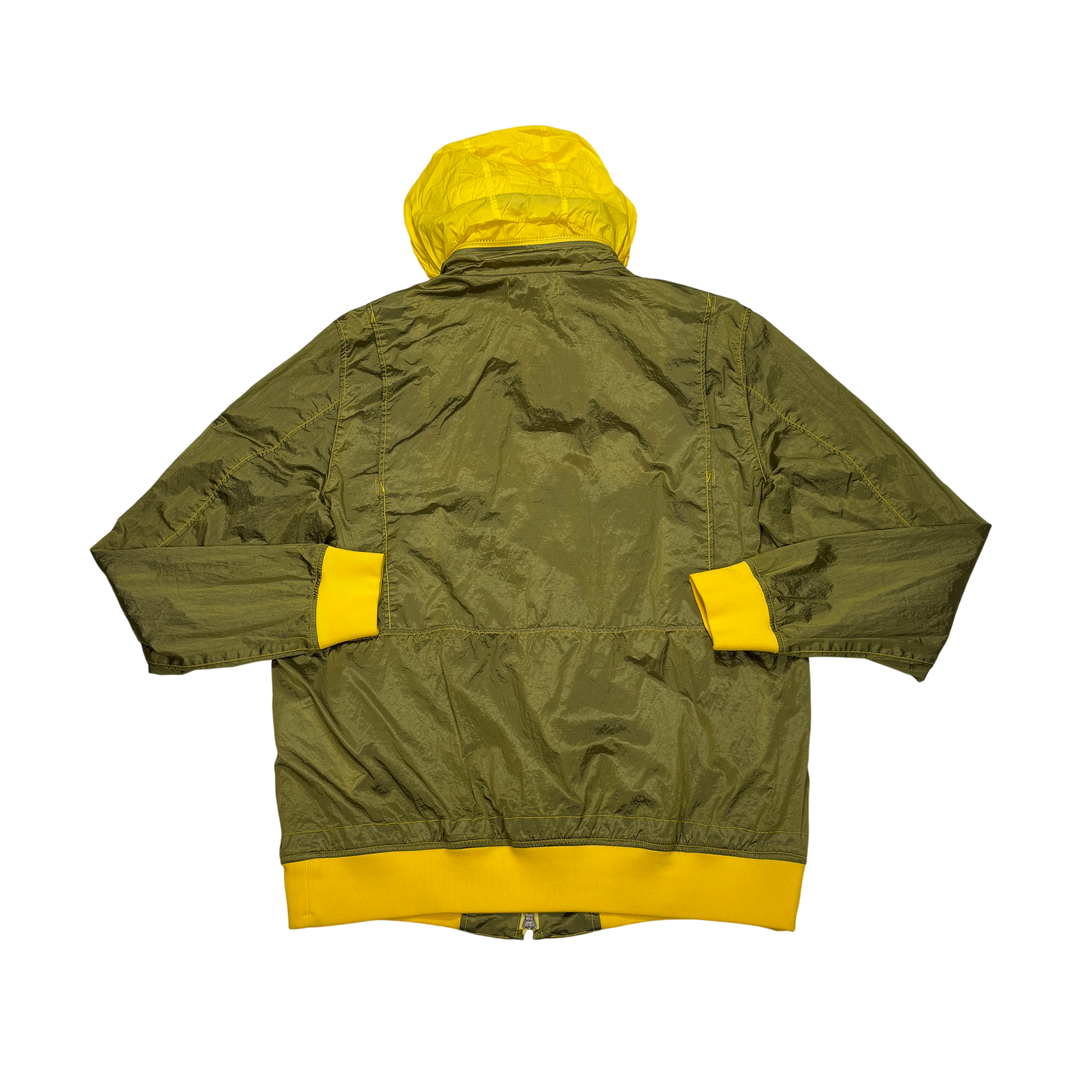 Stone Island Green Nylon Metal Watro-TC In Econyl Regenerated Nylon