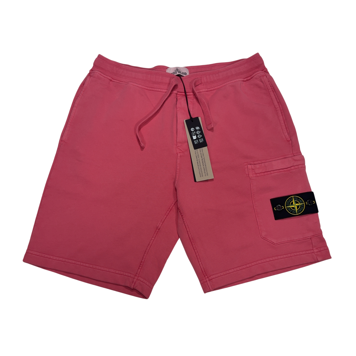 Stone Island Joggers Pink Shorts