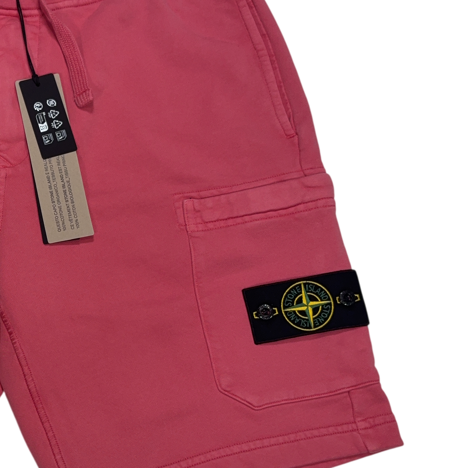 Stone Island Joggers Pink Shorts
