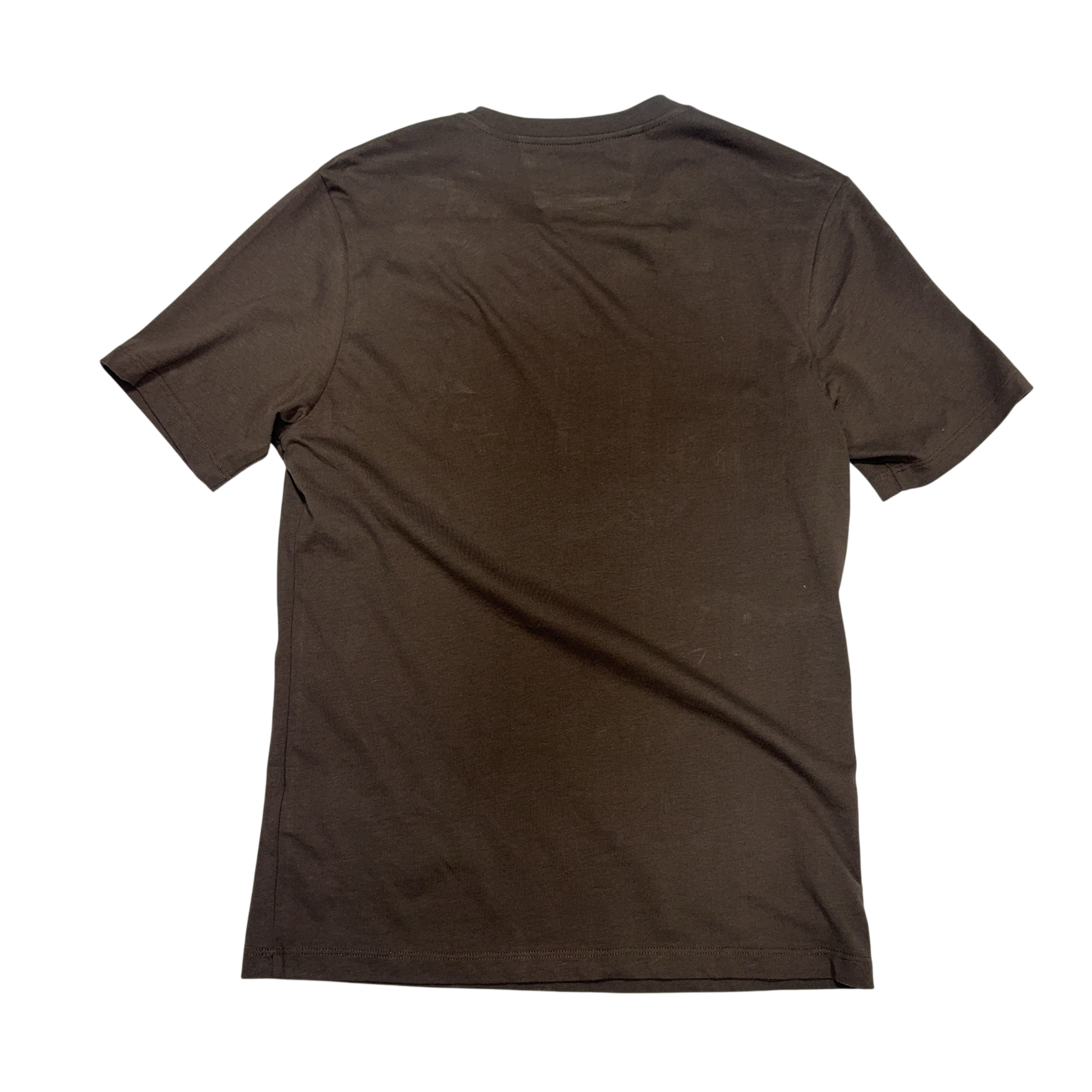 Cp Company Box Logo Brown T-shirt