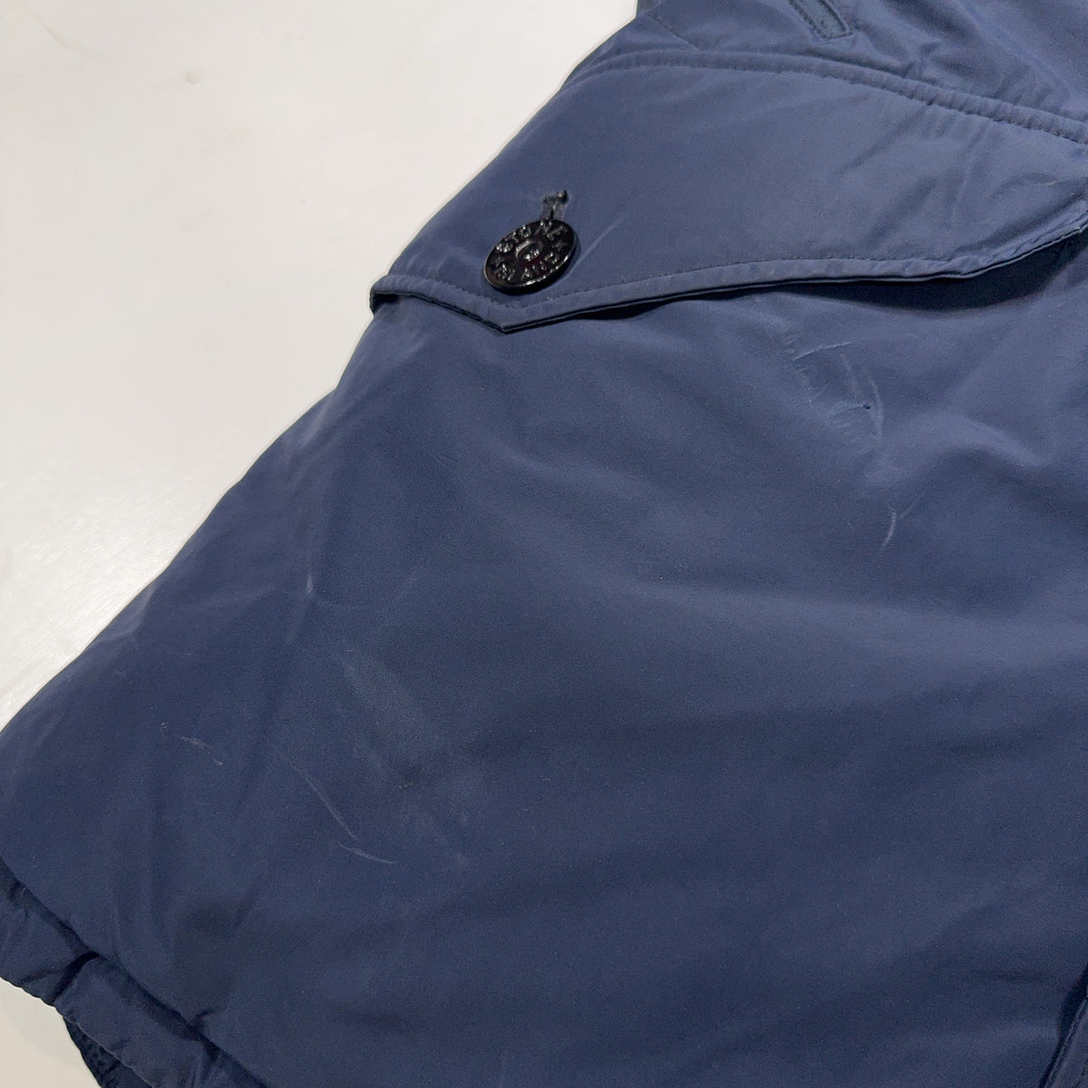 Stone Island Micro Reps Down Hooded Parka – Navy