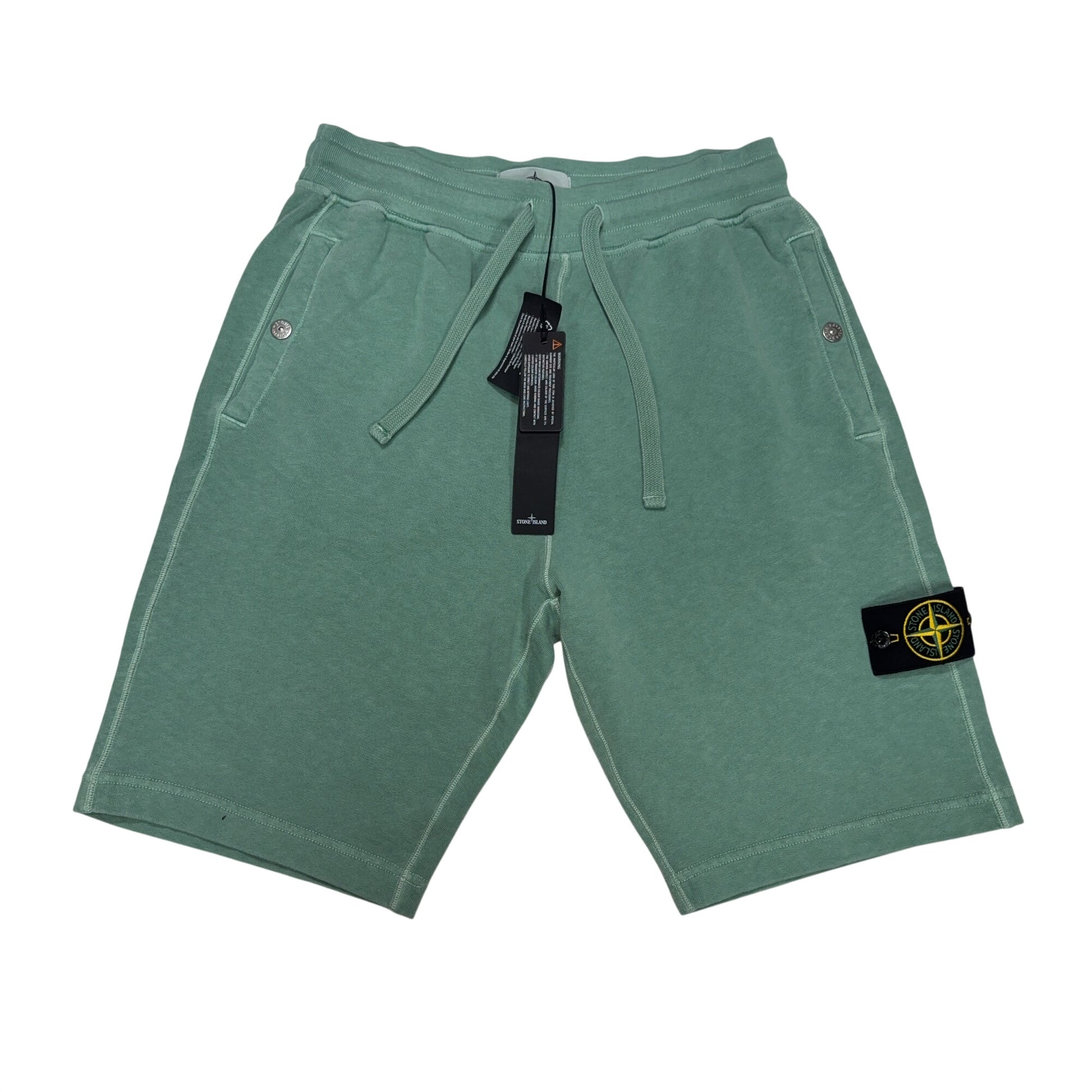 Stone Island Closed Loop Jogger Green Shorts