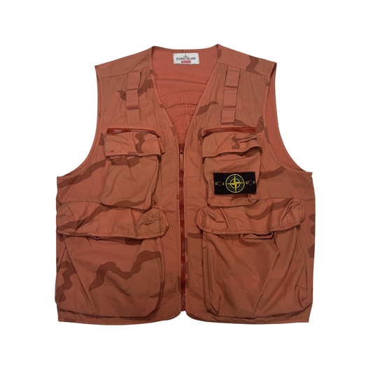 Stone Island X Supreme Orange Jacket