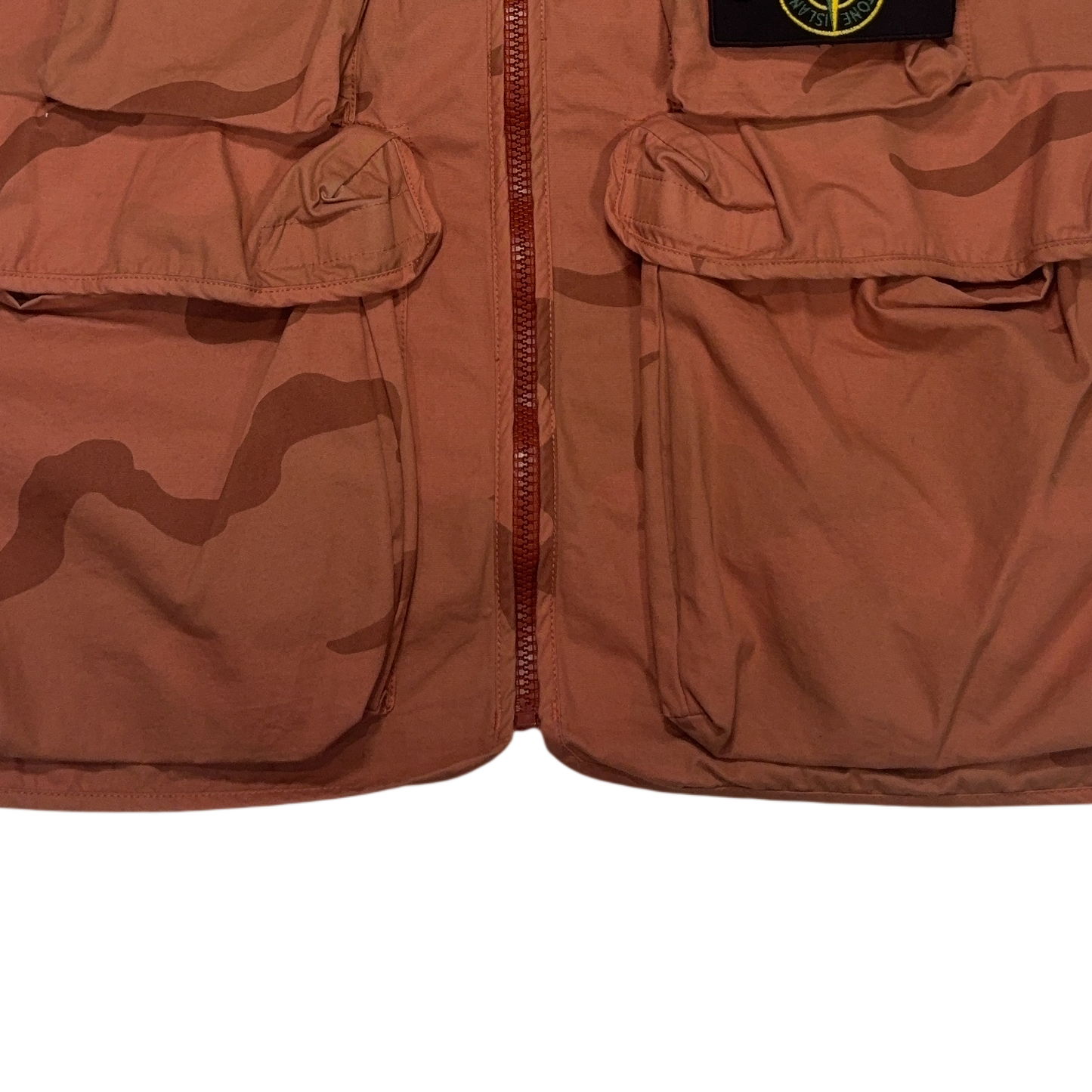Stone Island X Supreme Orange Jacket