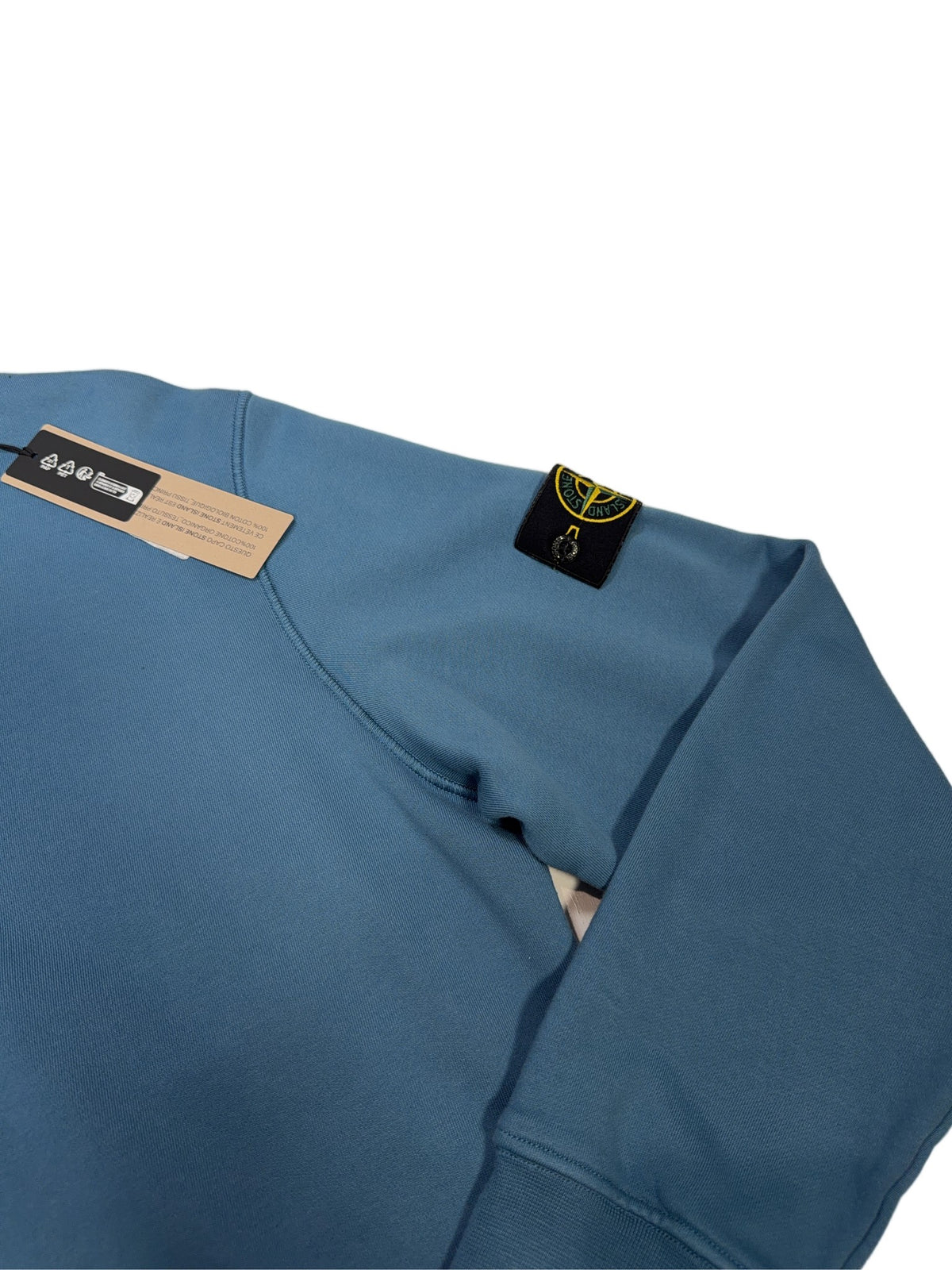 Stone Island Crew Neck Sweatshirt – Blue