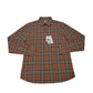 Burberry Checkered Brown Overshirt