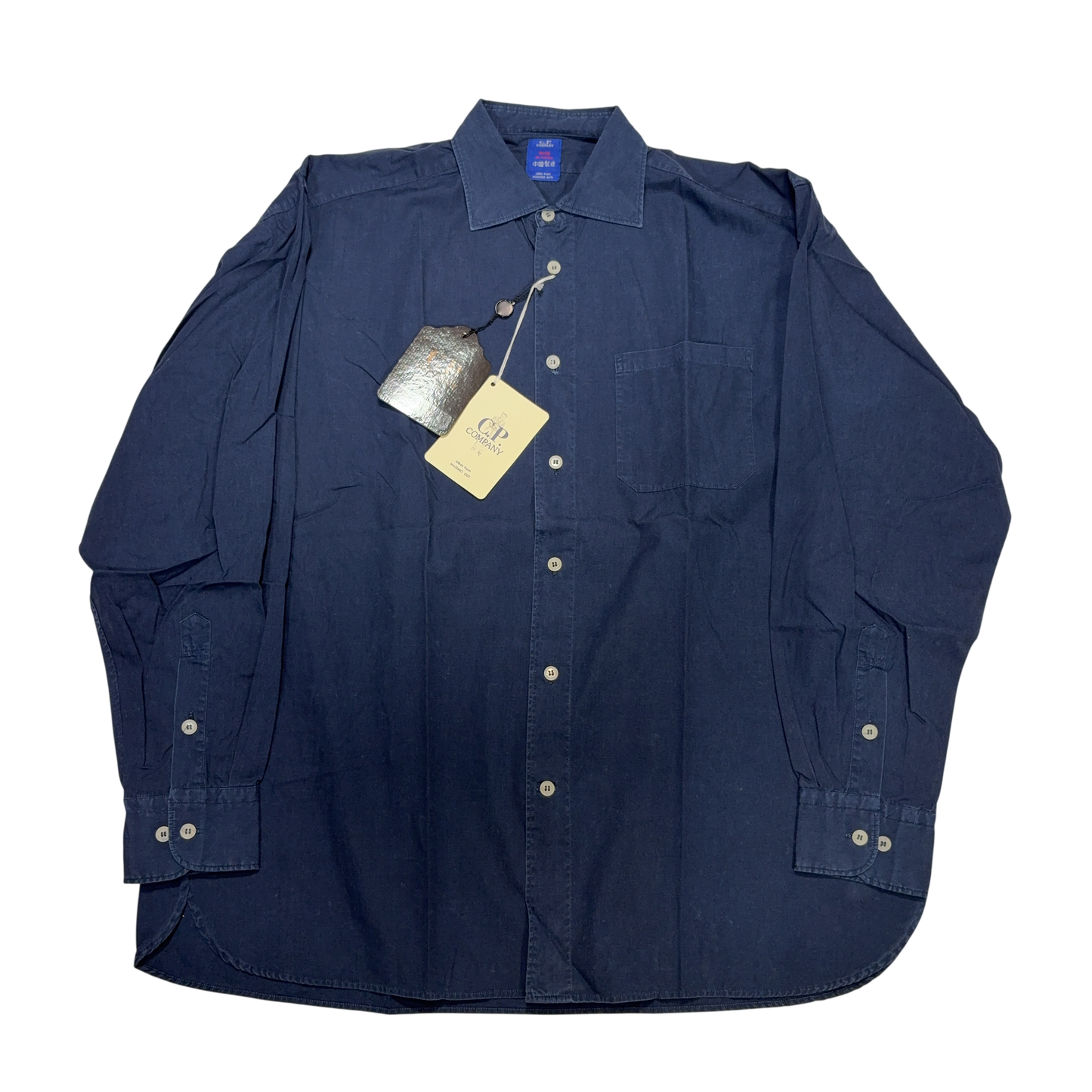 Cp Company Shirt Navy Tops