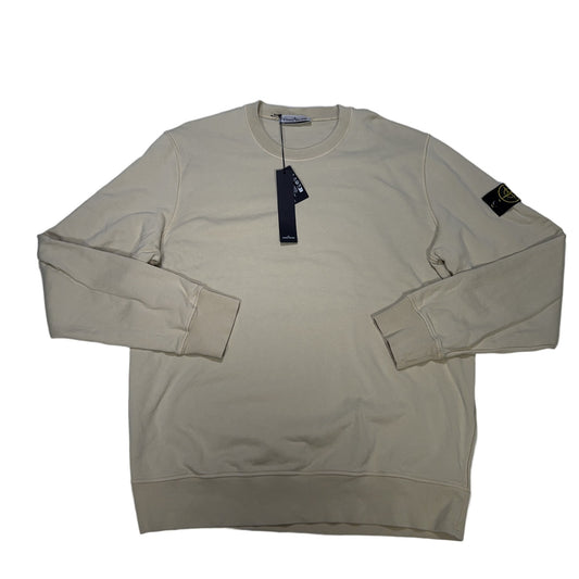Stone Island Crew Neck Sweatshirt – Beige