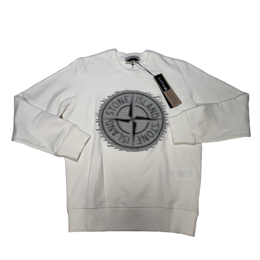 Stone Island Institutional White Jumpers
