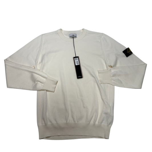 Stone Island White Jumpers
