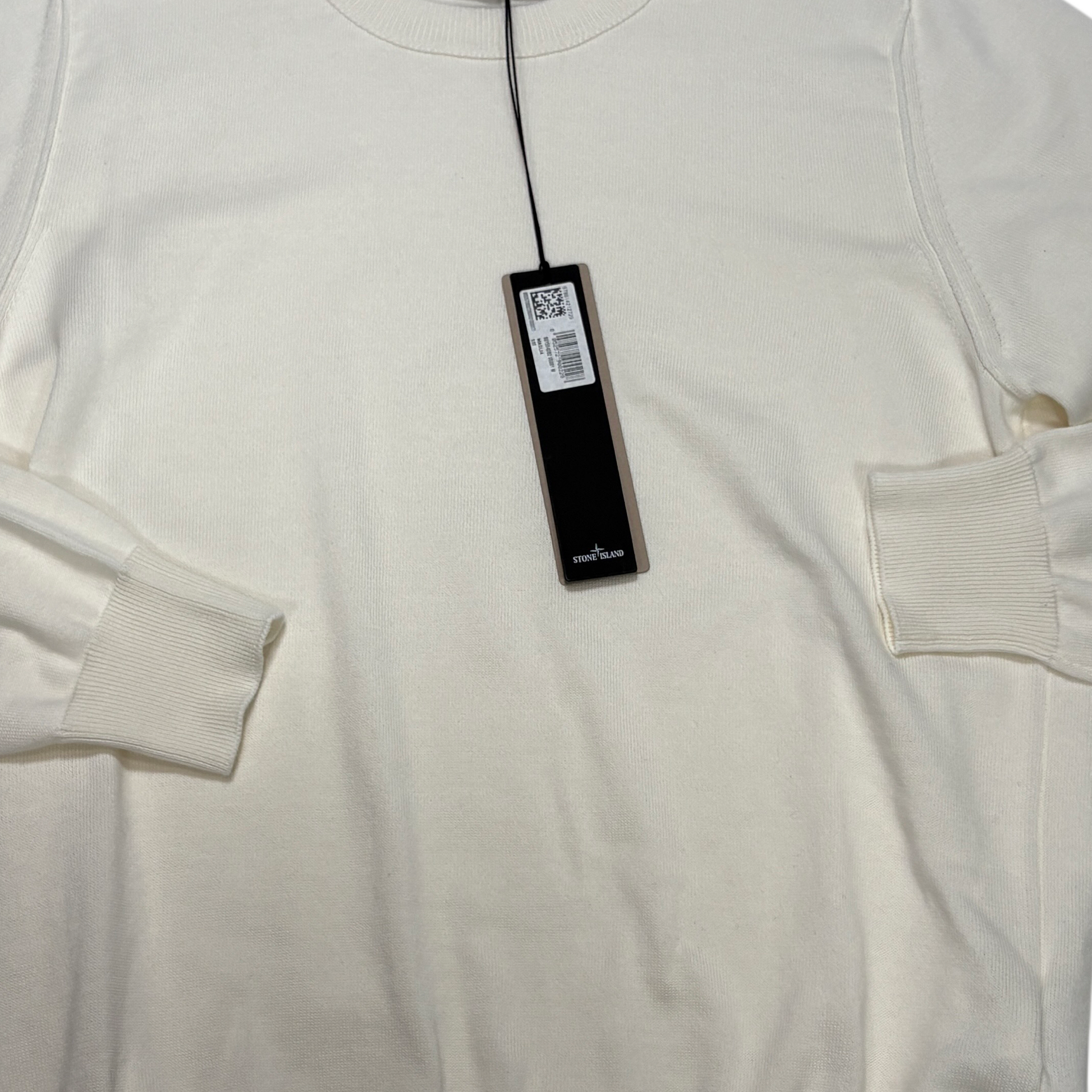 Stone Island White Jumpers