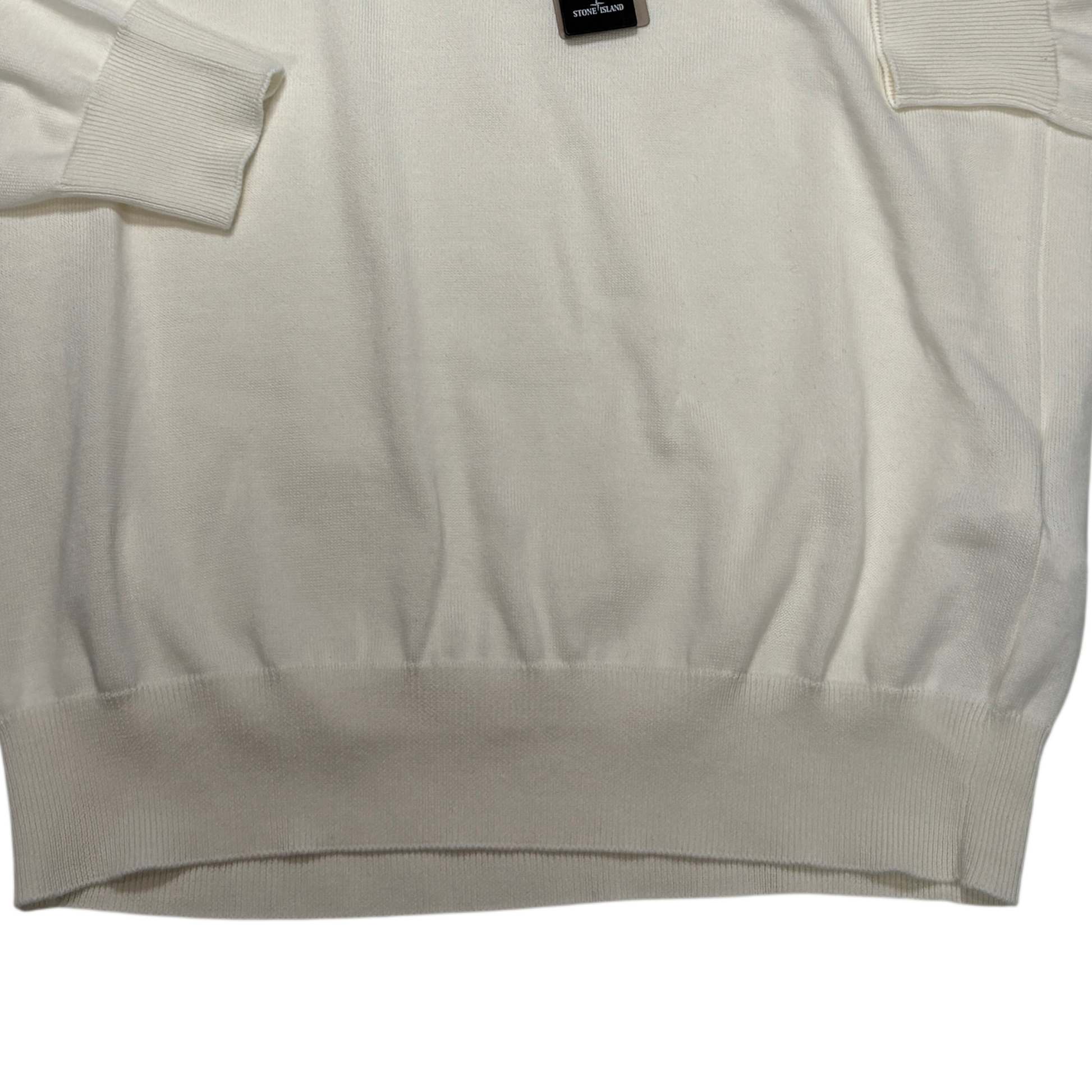 Stone Island White Jumpers