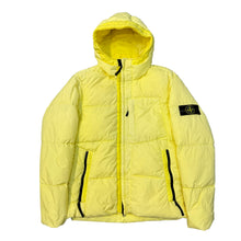 Load image into Gallery viewer, Stone Island Yellow Garment Dyed Crinkle Rep Coat
