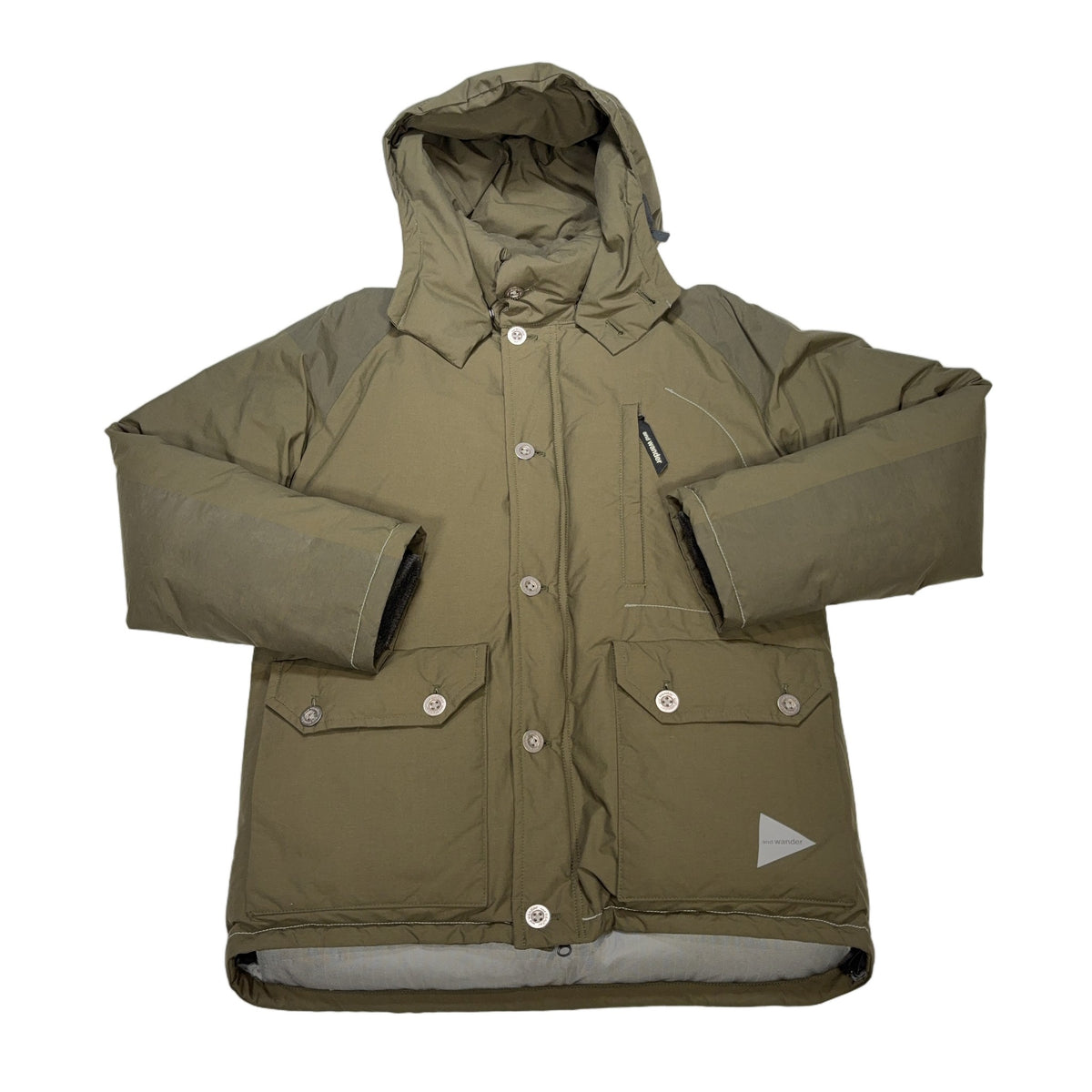 And Wander Green Coat