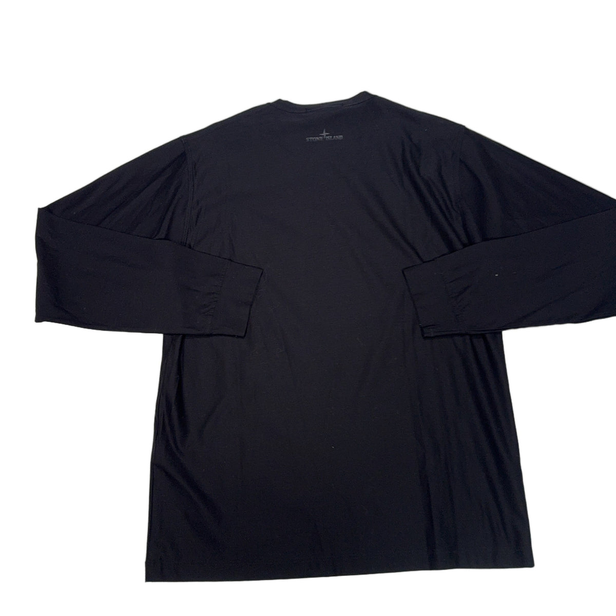 Stone Island Long Sleeve Black T-shirt