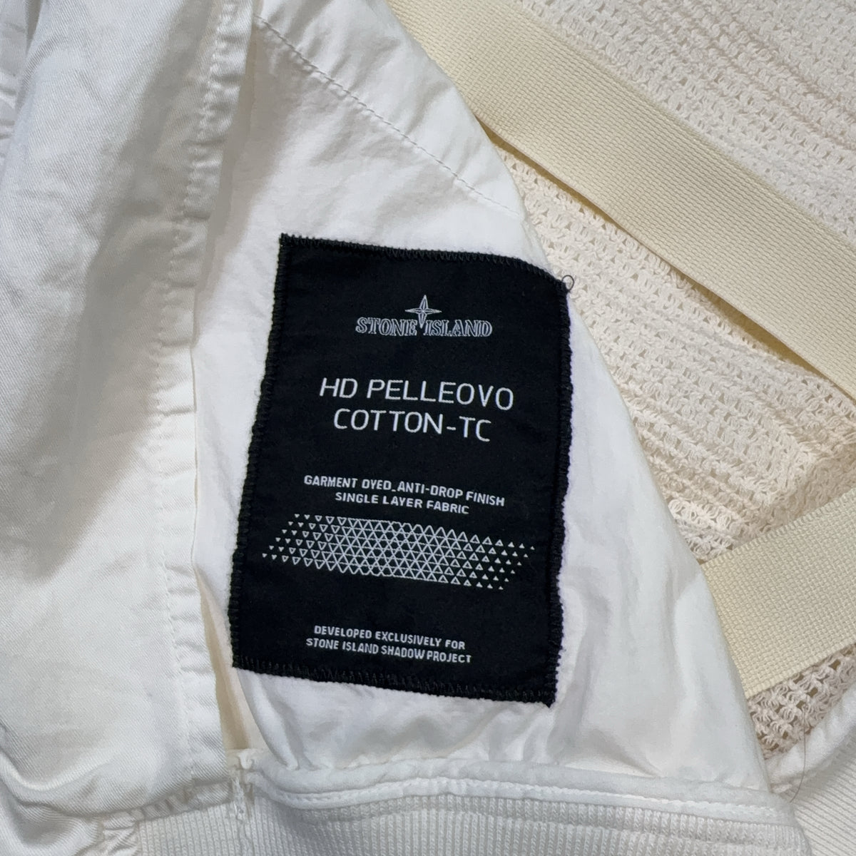 Stone Island Shadow Project White Jacket