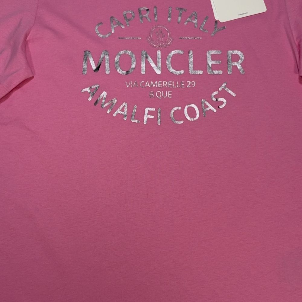 Moncler Graphic T Pink T-shirt