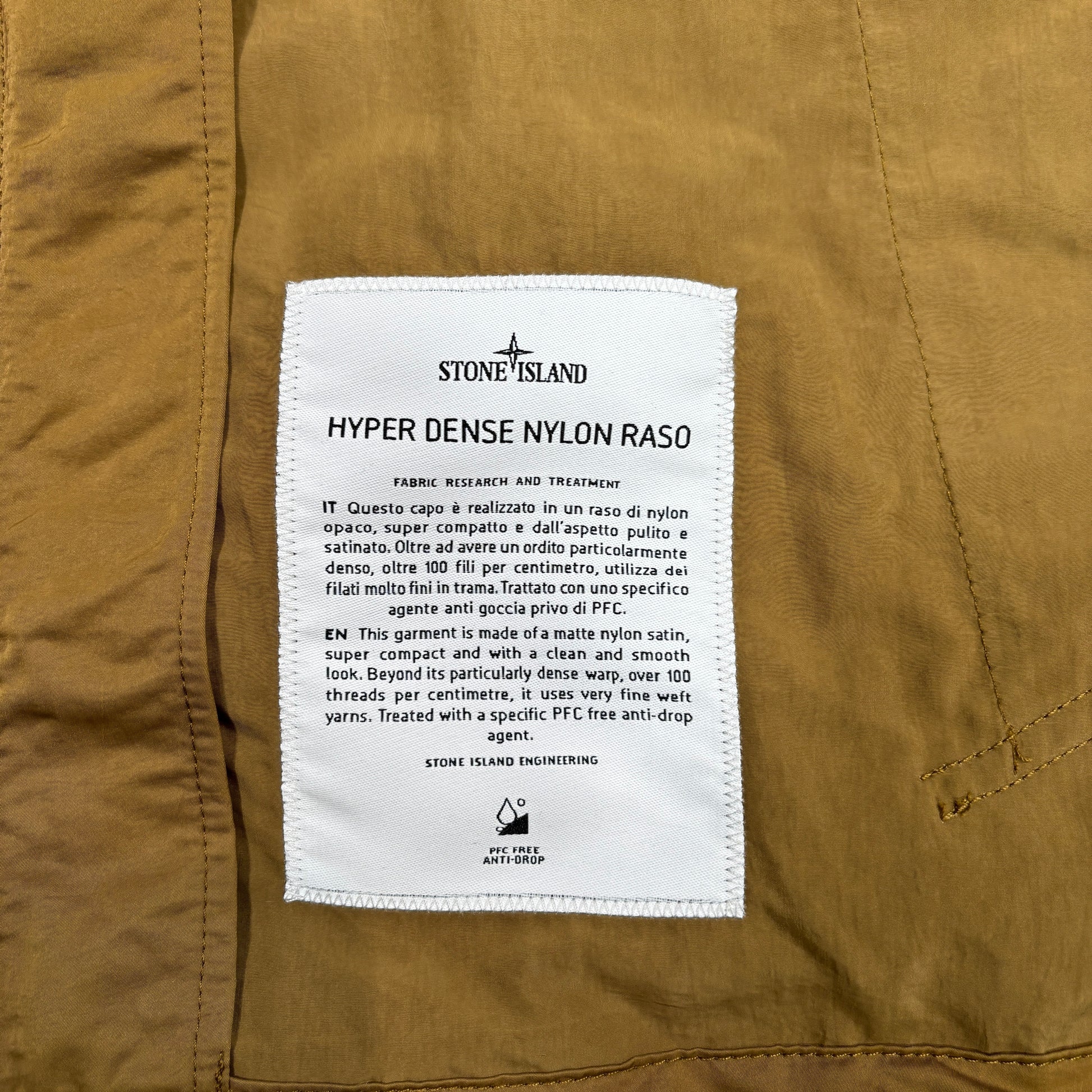 Stone Island Brown Hyperdense Jacket