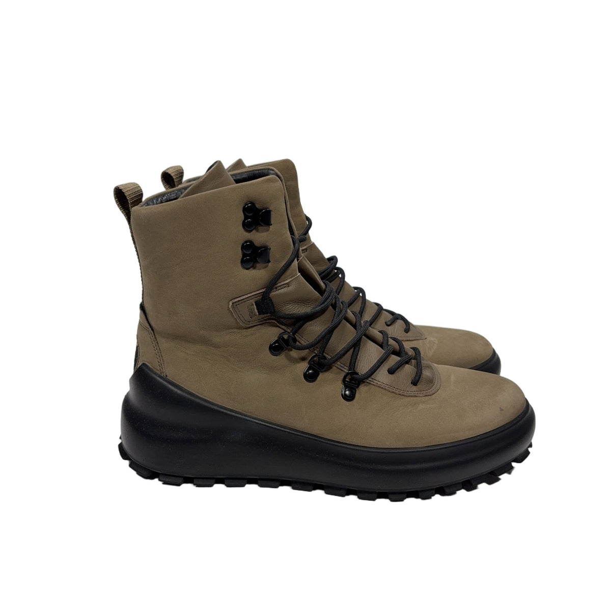 Stone Island Lace-Up Hiking Boots – Brown
