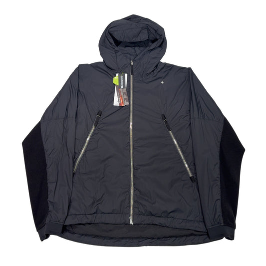 Stone Island Skin Touch Nylon - TC With Polartec Alpha Technology S.I Stellina Navy Hooded Jacket