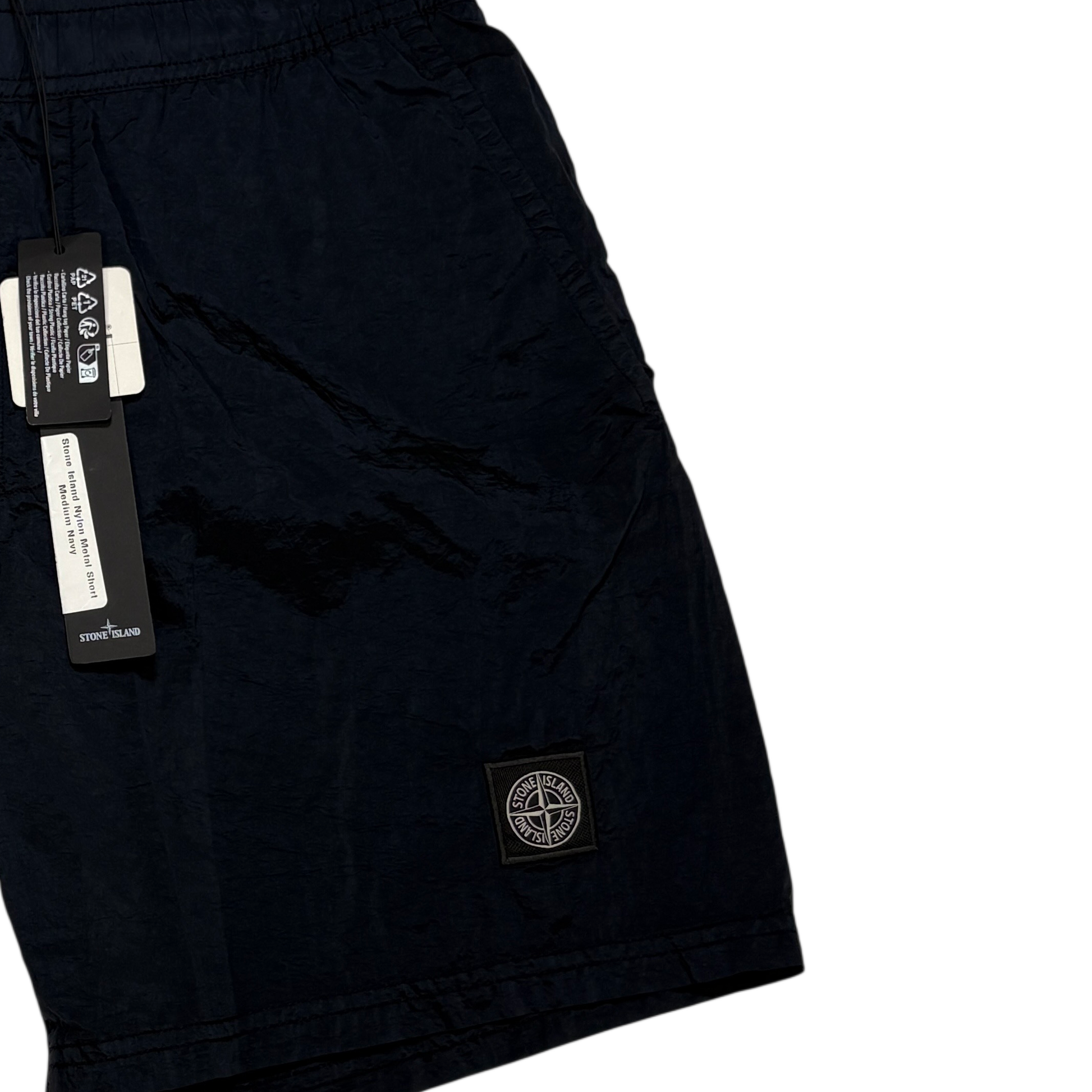 Stone Island Nylon Swim Shorts Navy Shorts