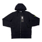 Stone Island Zip Up Black Hoodie