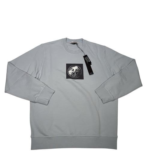 Stone Island Institutional One Badge Blue Jumpers