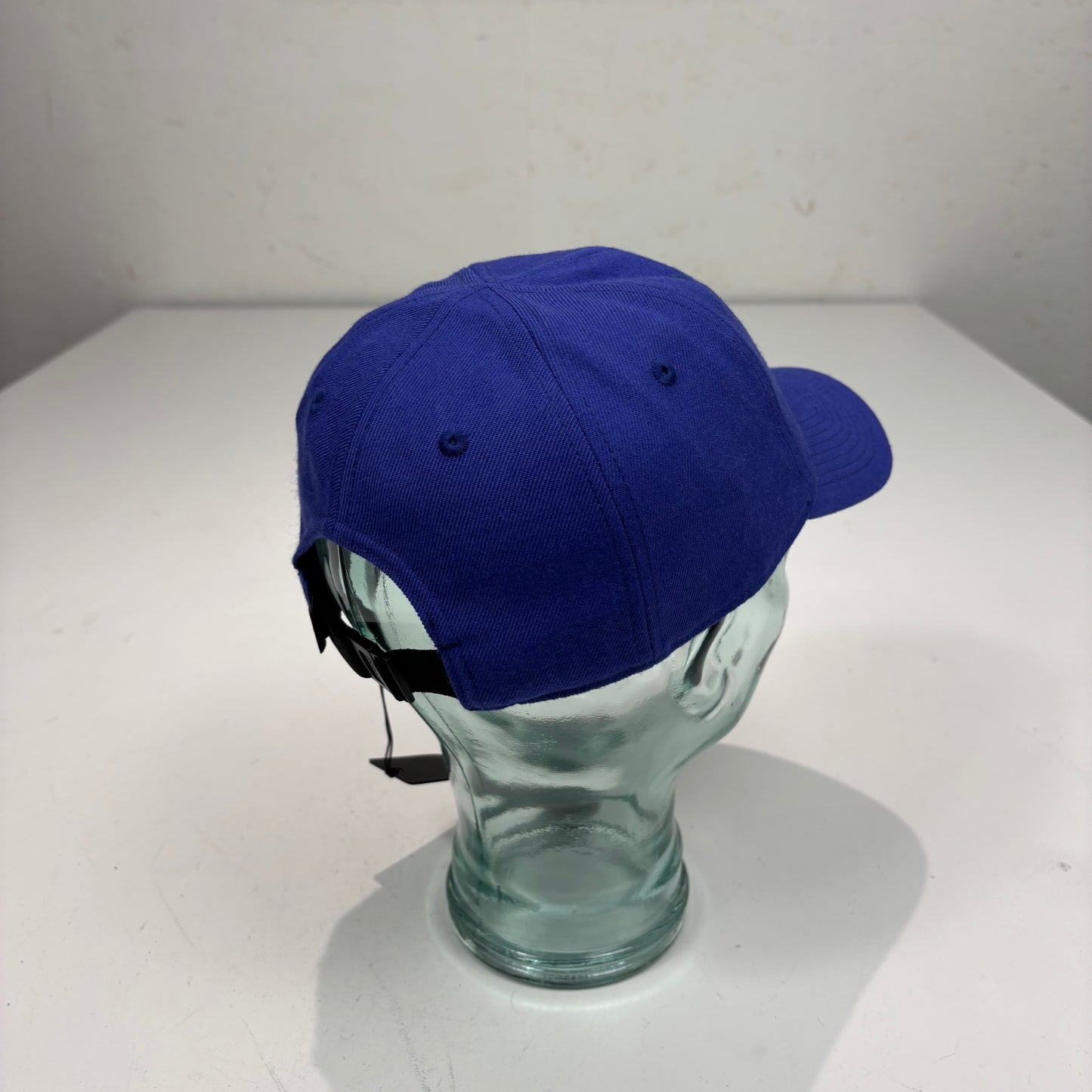 Stone Island Royal Blue Half Logo Print Design Cap
