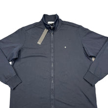 Load image into Gallery viewer, Stone Island Navy Blue Marina Cotton Fleece Jacket
