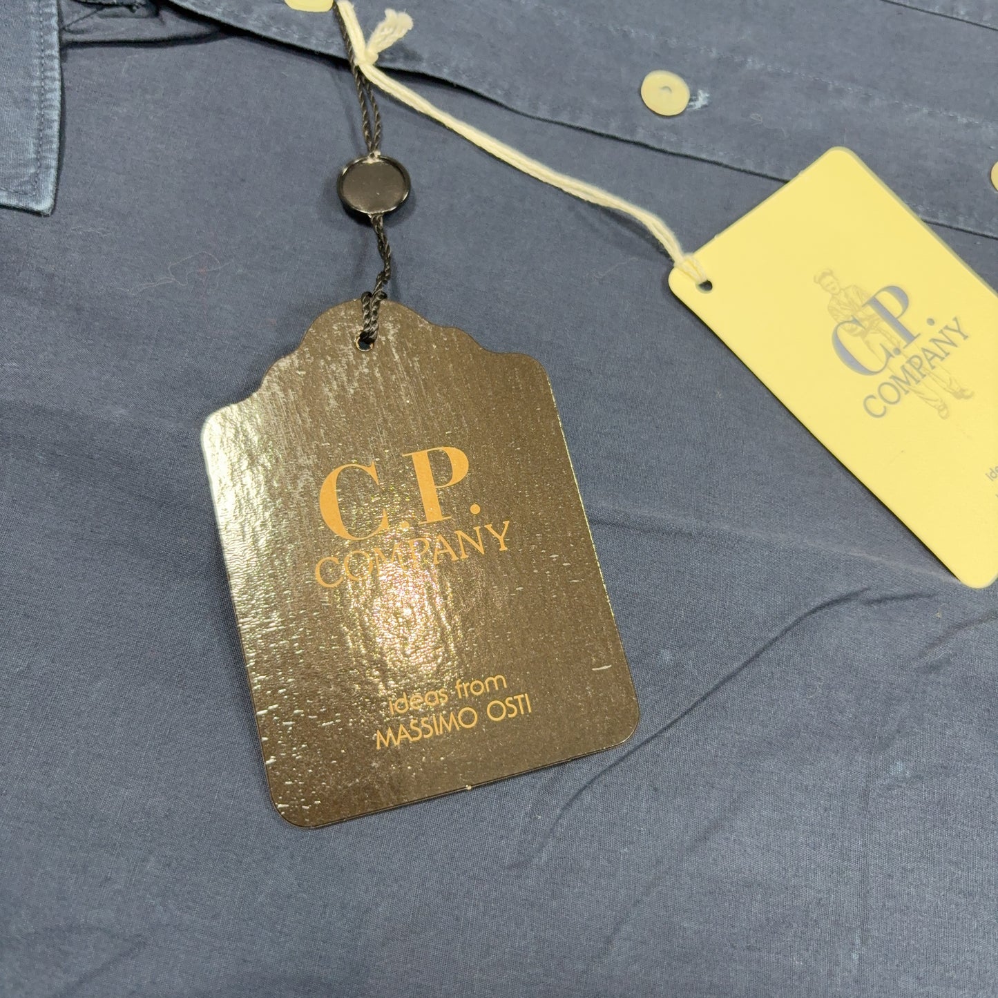 Cp Company Shirt Navy Tops