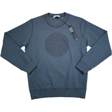 Load image into Gallery viewer, Stone Island Grey Embroidered-Design Crew Neck Jumper

