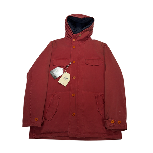 Cp Company 1992 Red Hooded Jacket