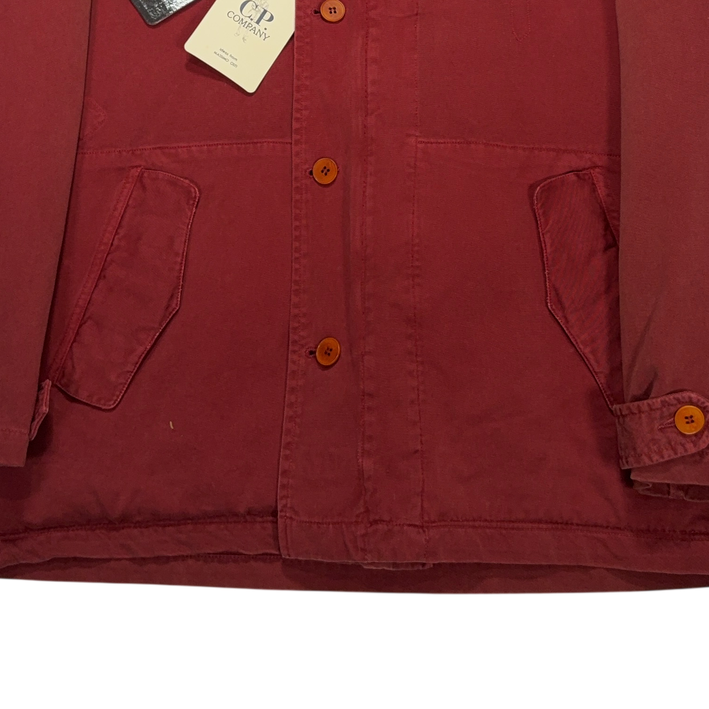Cp Company 1992 Red Hooded Jacket