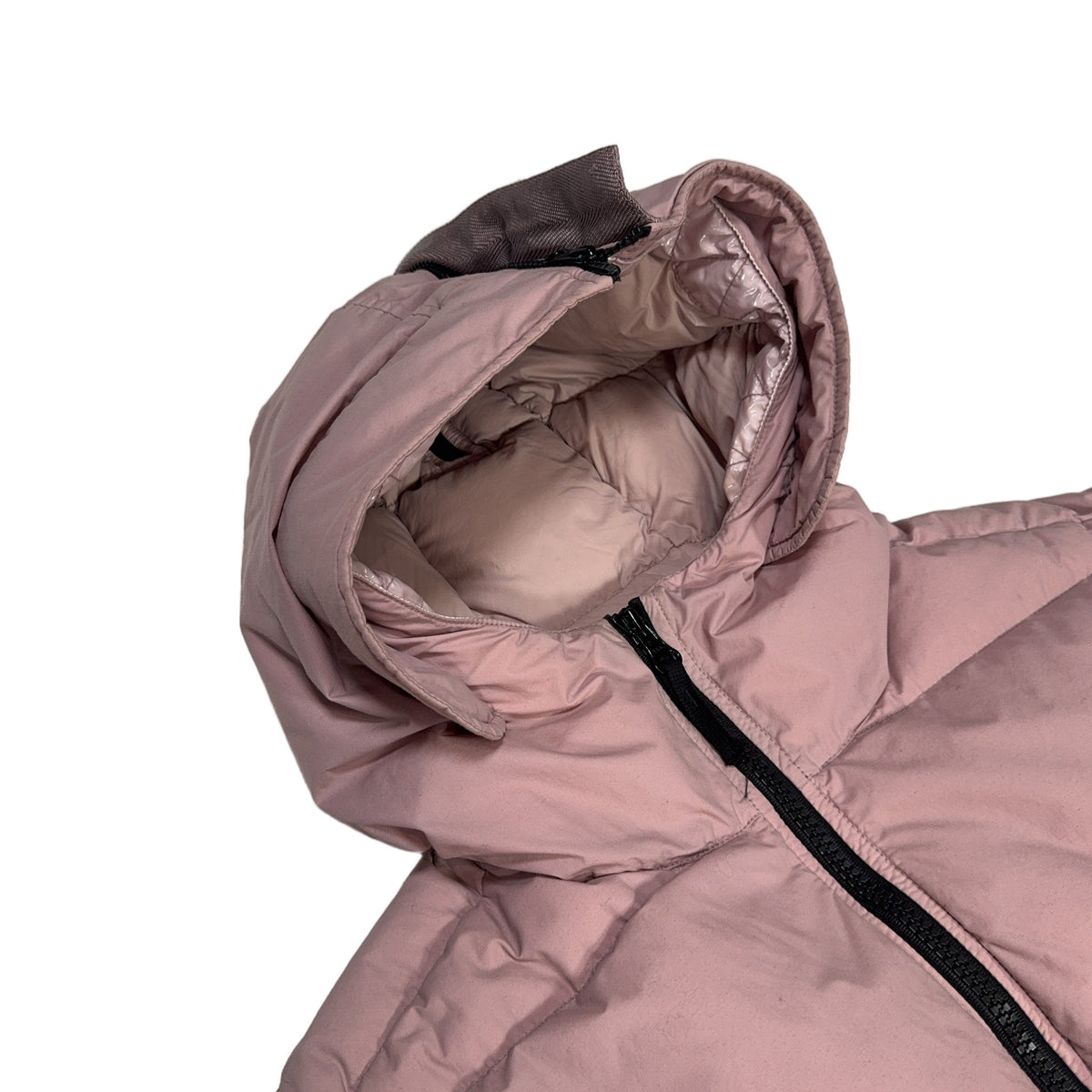 Stone Island Naslan Light Watro Down TC Hooded Puffer Jacket – Pink