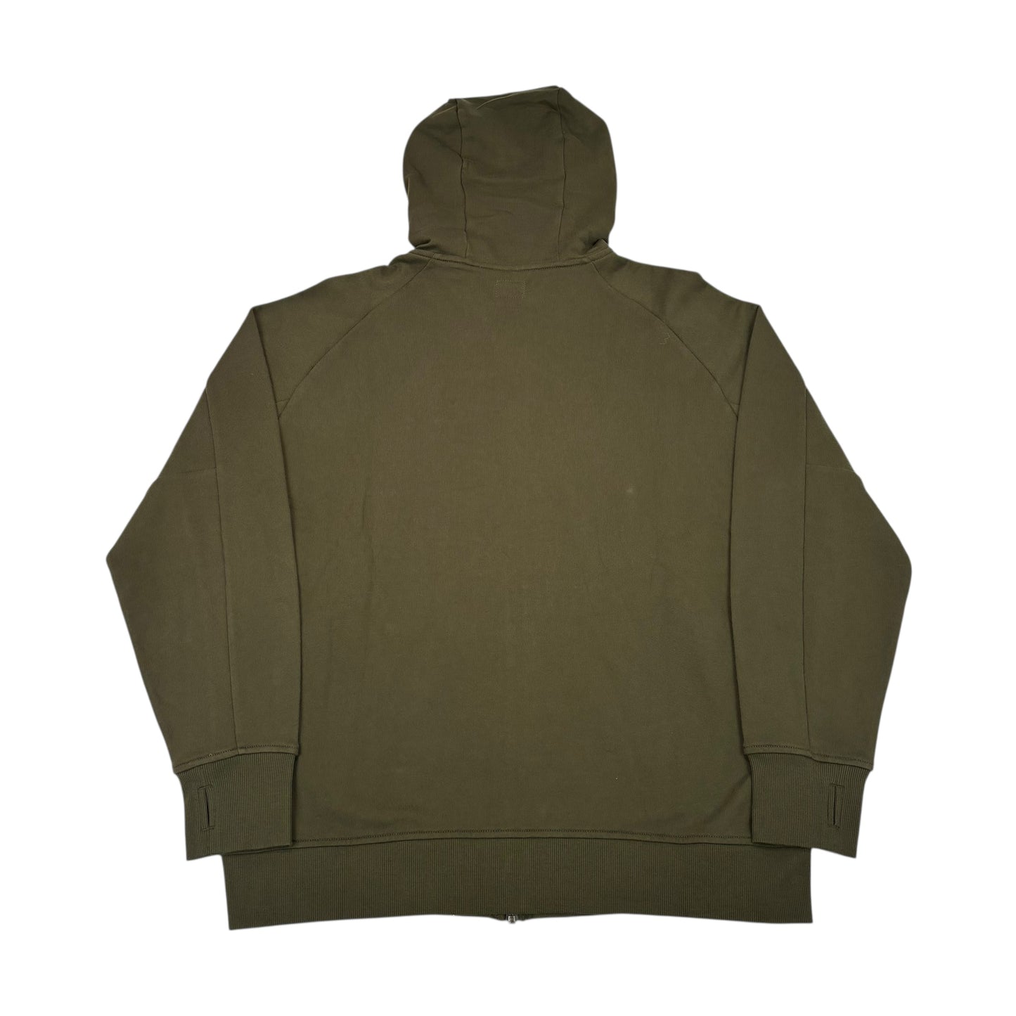 CP Conpany Duck Green Double Goggle Zip Up Cotton Jacket