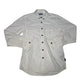 Stone Island Embroided Button-Up Overshirt – White