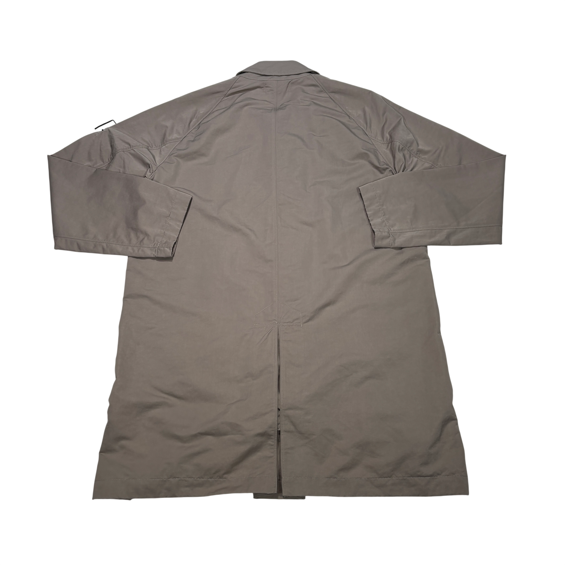 Stone Island Beige Hyper Dense Nylon Raso Coats
