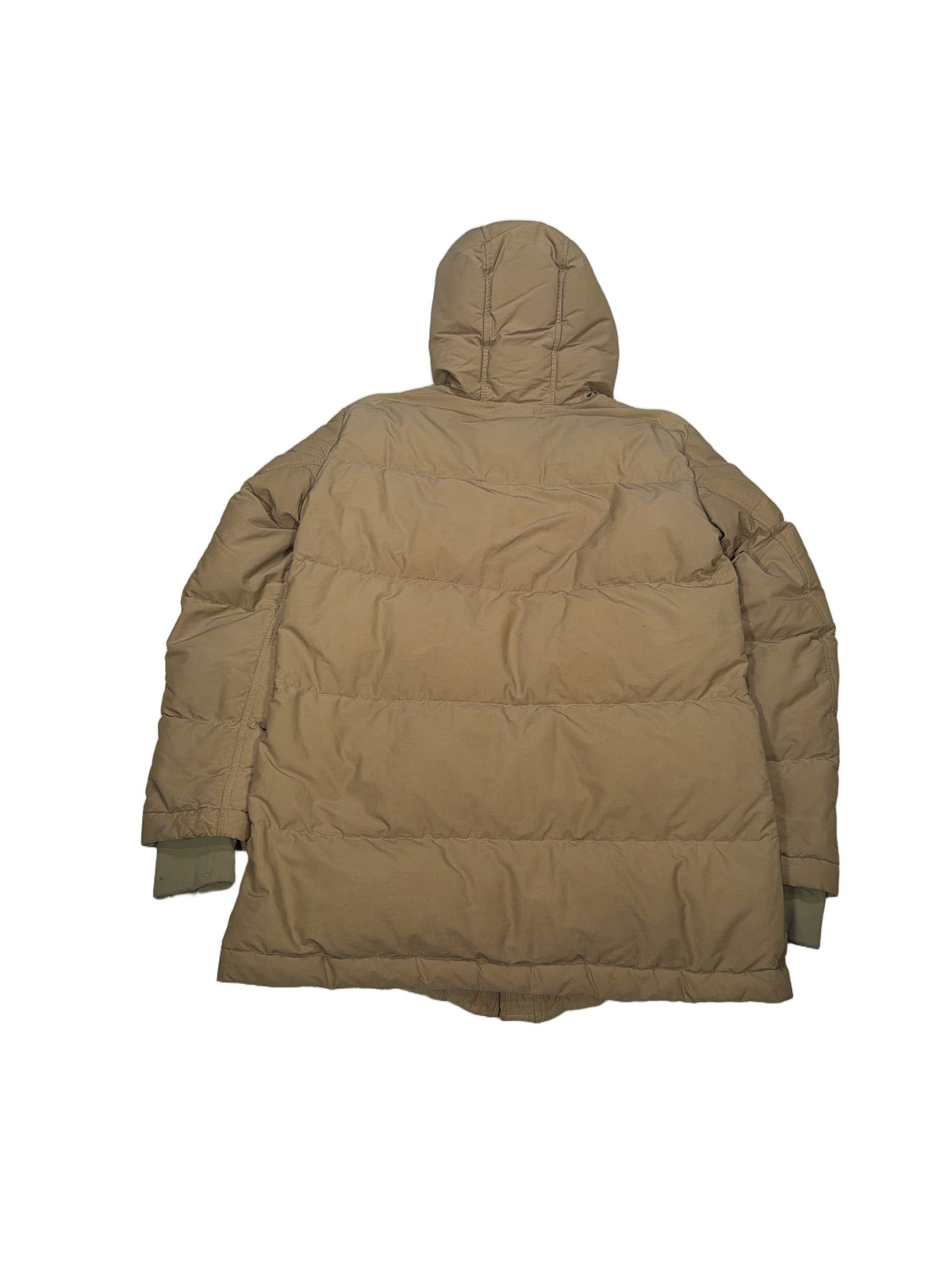 Stone Island Hooded Puffer Parka – Brown
