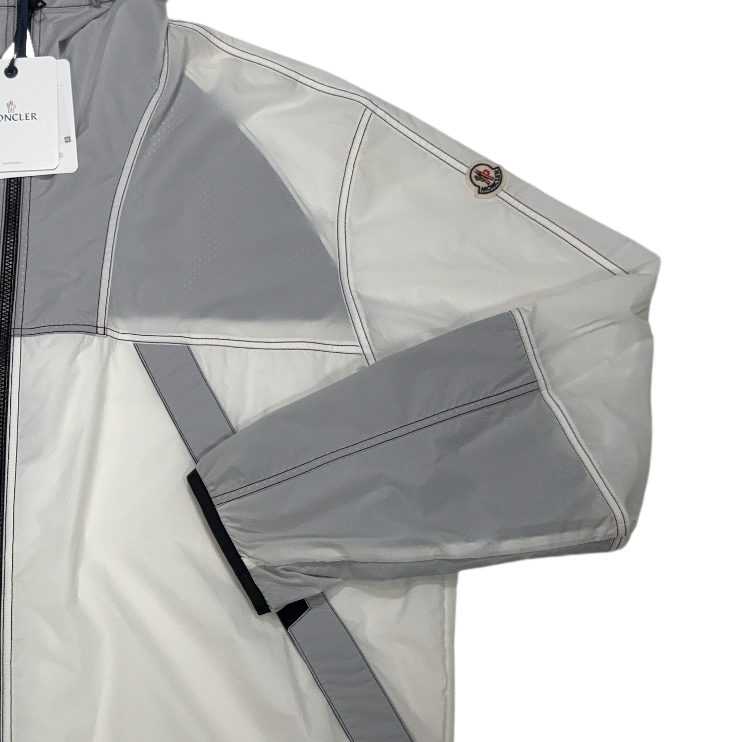 Moncler Doi Giubbotto White Jacket