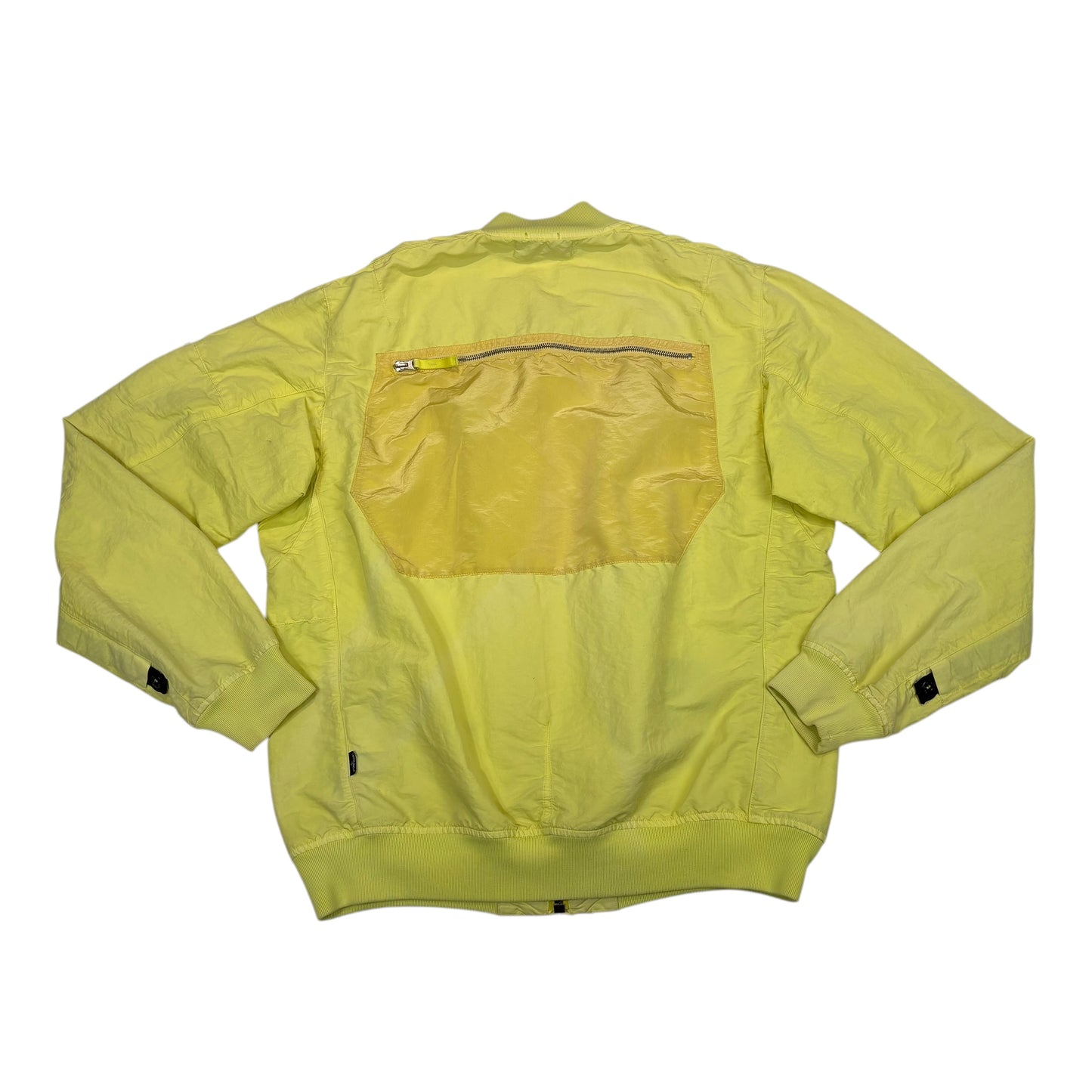 Stone Island Yellow Naslan Ghost Piece Lightweight Jacket