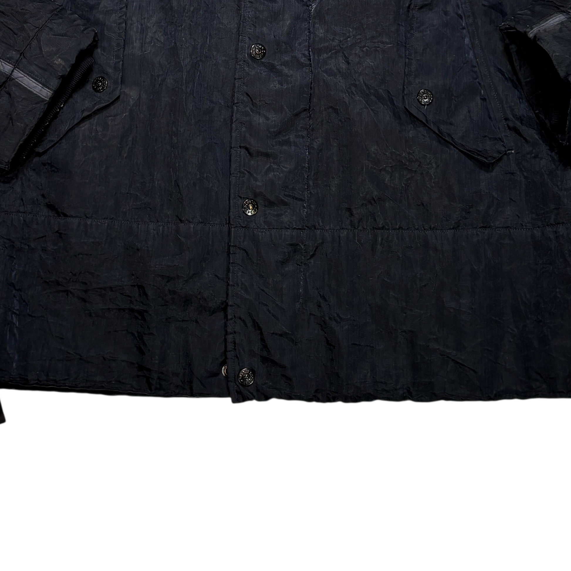 Stone Island Quilt-Lined MonoFiliment Black Jacket