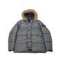 Stone Island Lino Resinato Down-TC Hooded Parka – Grey
