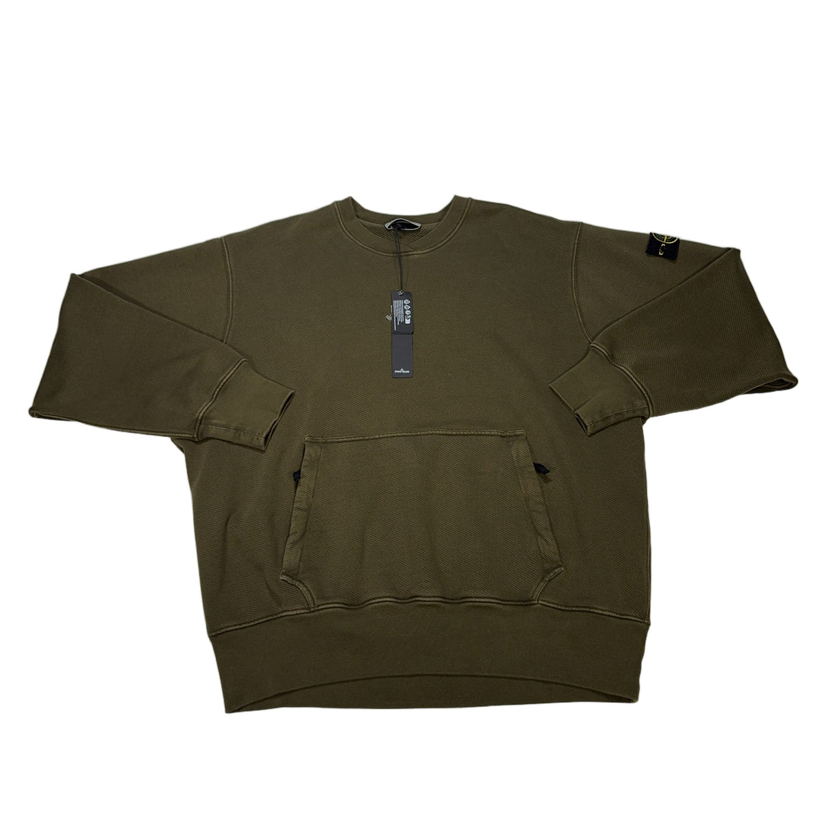 Stone Island Heavy Weight Pocket Green Jumpers