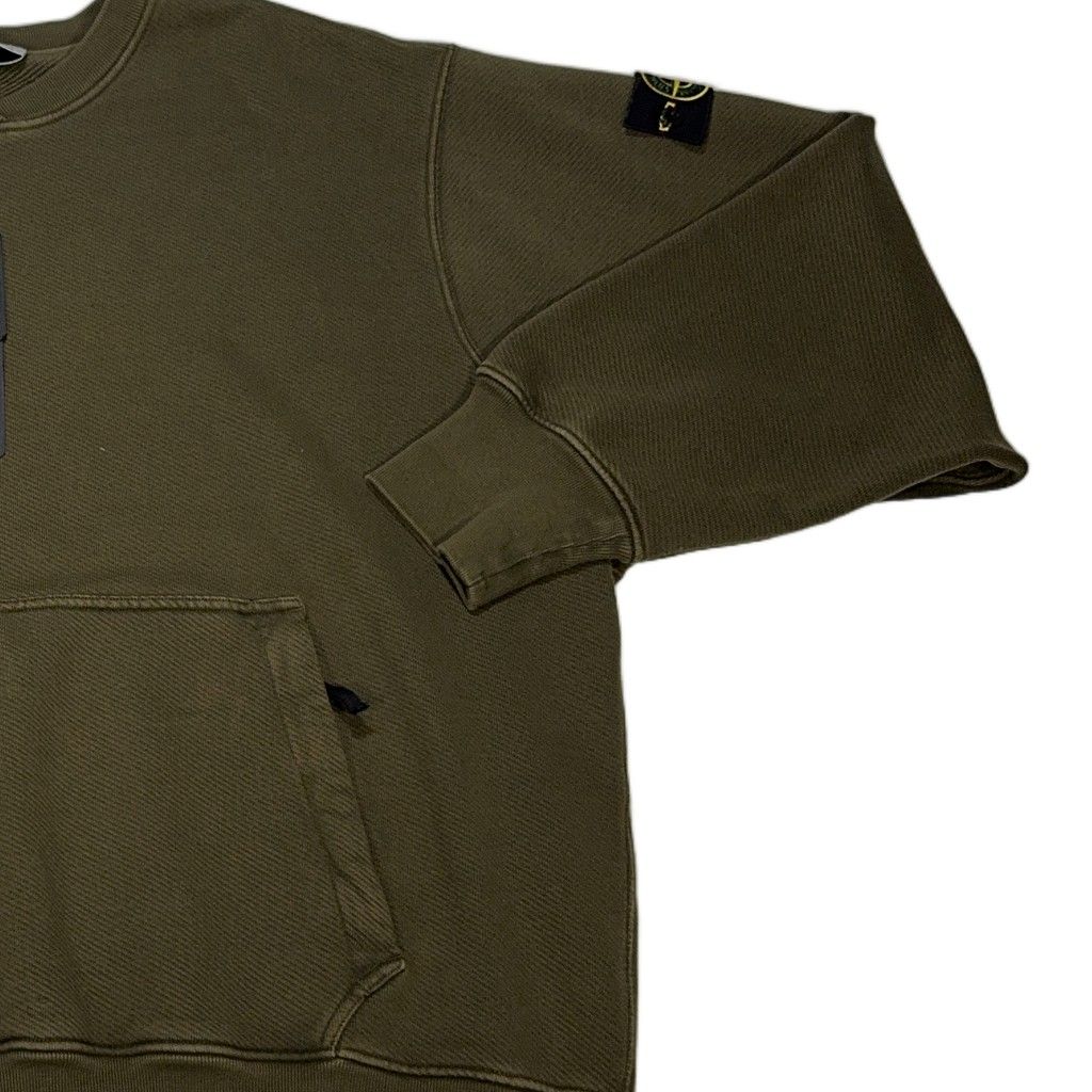 Stone Island Heavy Weight Pocket Green Jumpers